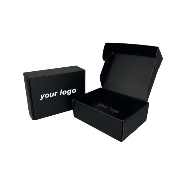 Cajas de envases de suscripción de correo colorido Impresión de impresión Iridescent Corrugado Papel Shipping Mailer Box