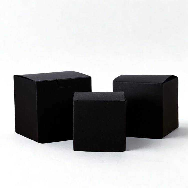 Cajas de embalaje de Kraft para empacar cajas de regalo de jabón hechas a mano de bricolaje cosméticos