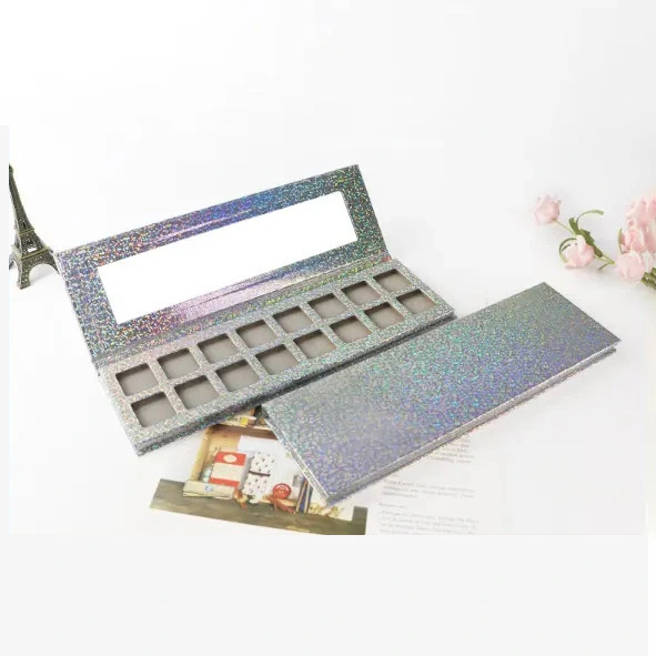Caja de sombra de ojos vacía magnética de 16 colores